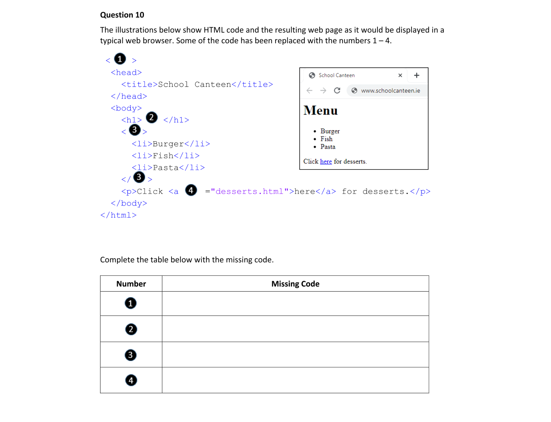 Html-Css | Computer Science | Examly